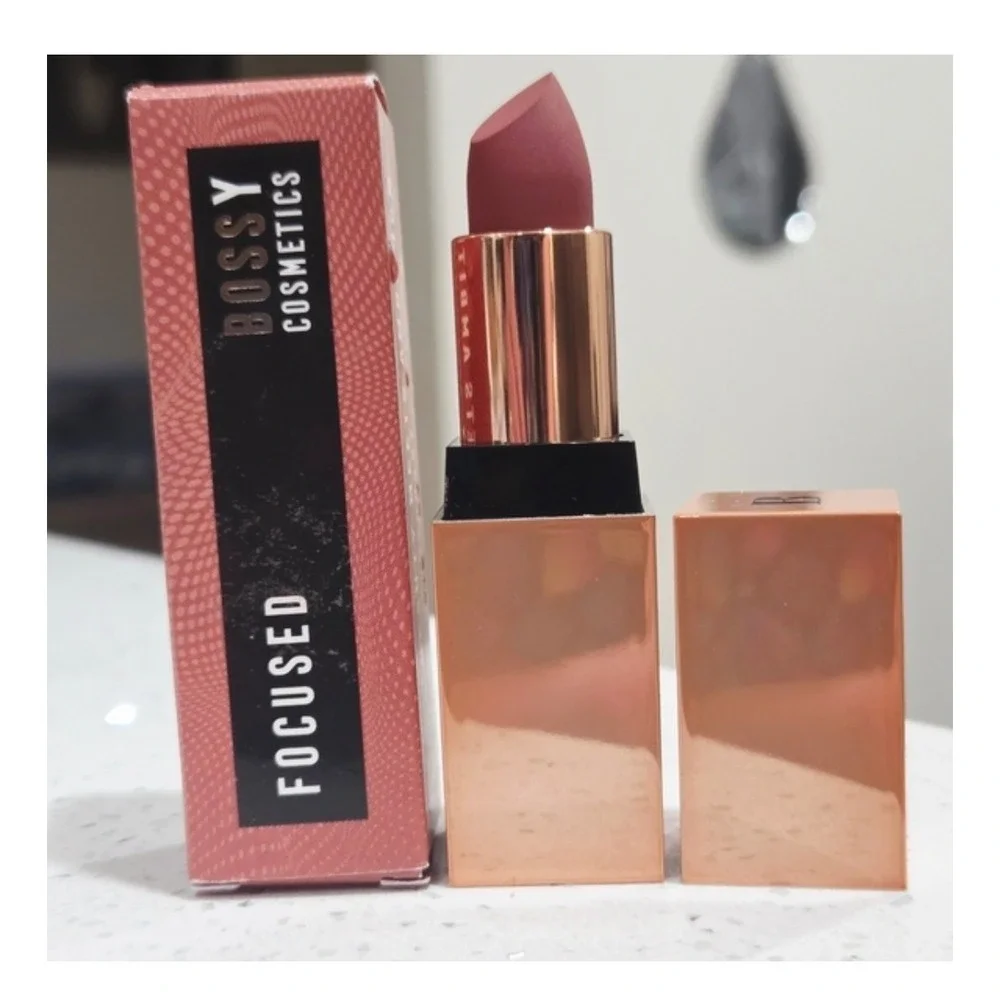 Bossy Cosmetics Lipstick 0.13 Fl Oz Shade Focused